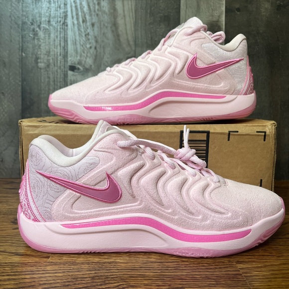 Nike Basketball Shoes Pink Mens Nike Shoes Nike KD 17 NRG 'Aunt